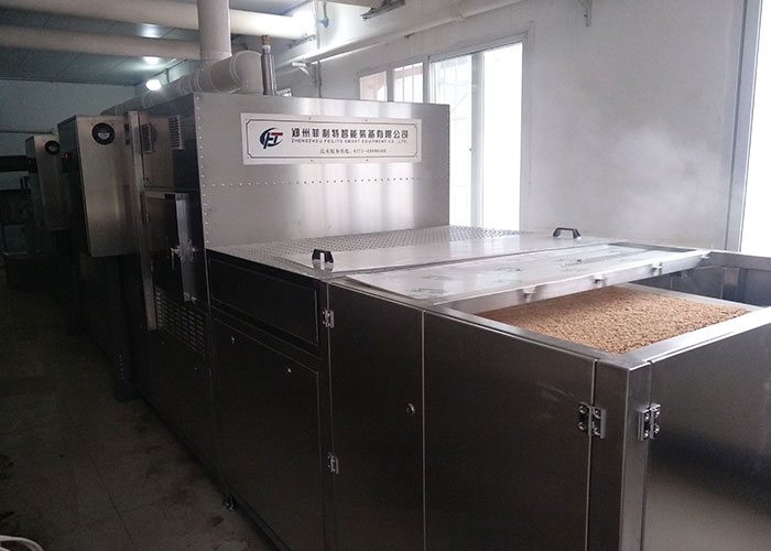 麥麩微波烘干設備為中糧集團定制完工發貨 麥麩微波烘干設備為中糧集團定制完工發貨